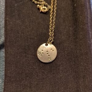 Gold Constellation Pendant Necklace